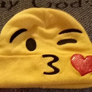 Yellow Emoji Beanie